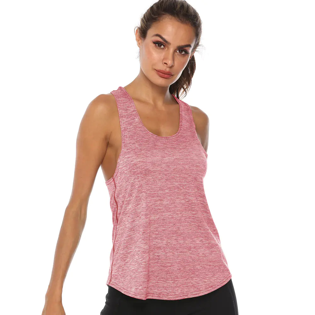 Cation Fitness Yoga U-Neck Quick-Dry Women's Tank Top