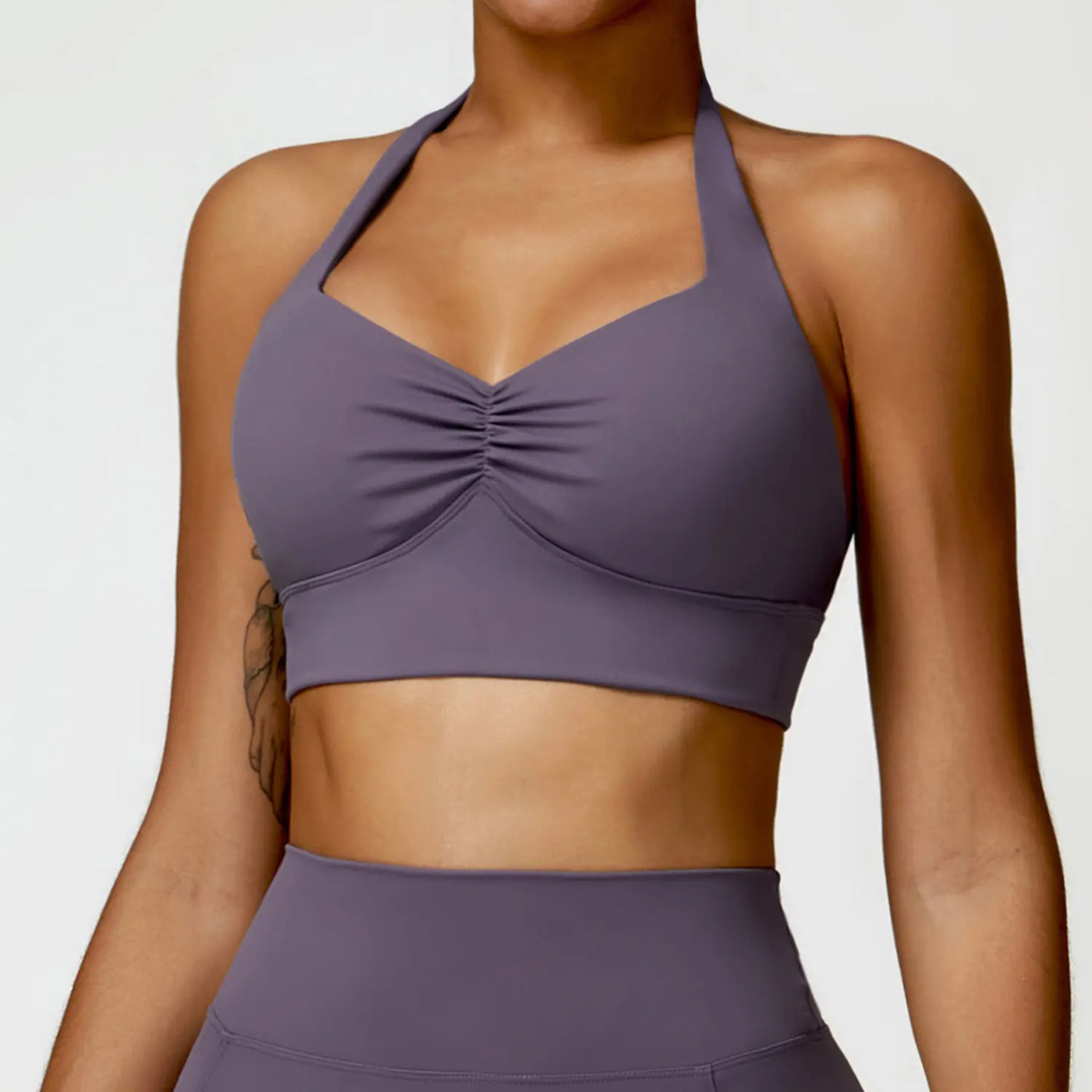 Quick-Dry Yoga Bra and Fitness Tank Top 8524