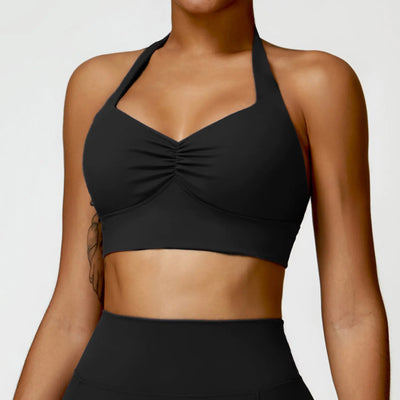Quick-Dry Yoga Bra and Fitness Tank Top 8524