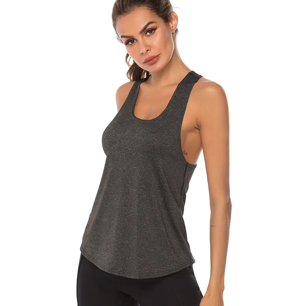 Cation Fitness Yoga U-Neck Quick-Dry Women's Tank Top