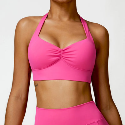 Quick-Dry Yoga Bra and Fitness Tank Top 8524