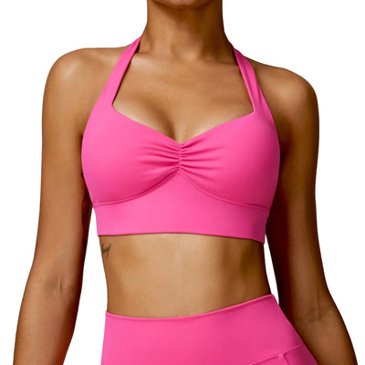 Quick-Dry Yoga Bra and Fitness Tank Top 8524
